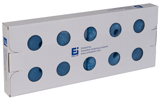 Box pallet Eisbeutelhülse