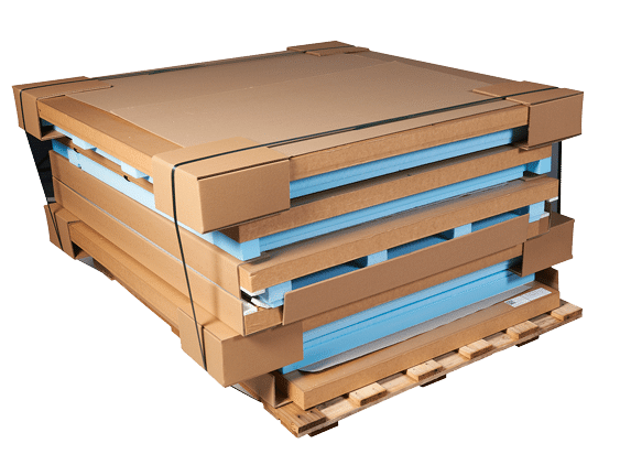 Pallet shipper desmontado