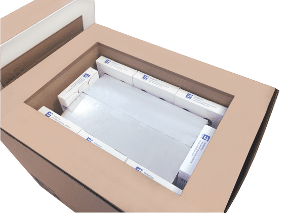 Zoom sur le High Performance Box Pallet ouvert